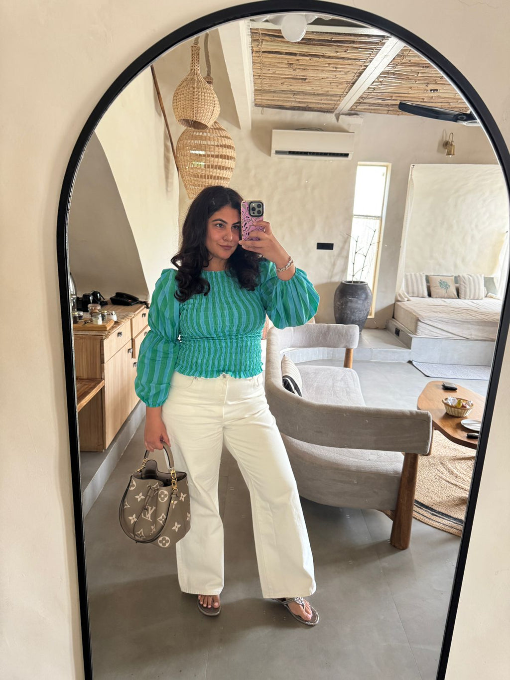 Ocean Bloom Top
