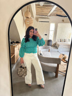 Ocean Bloom Top