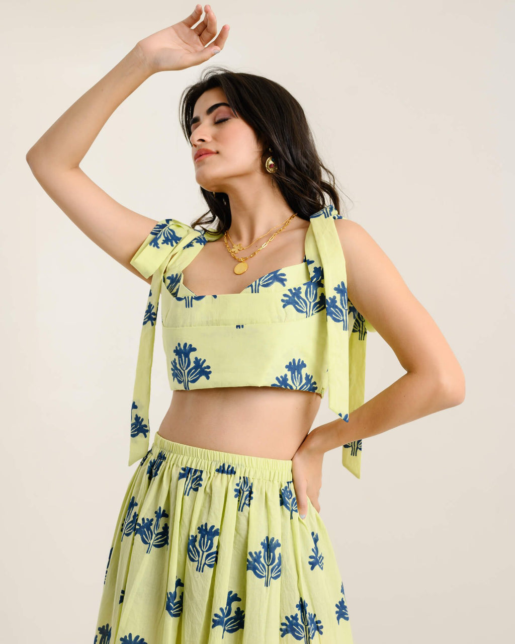 Mint Flora set