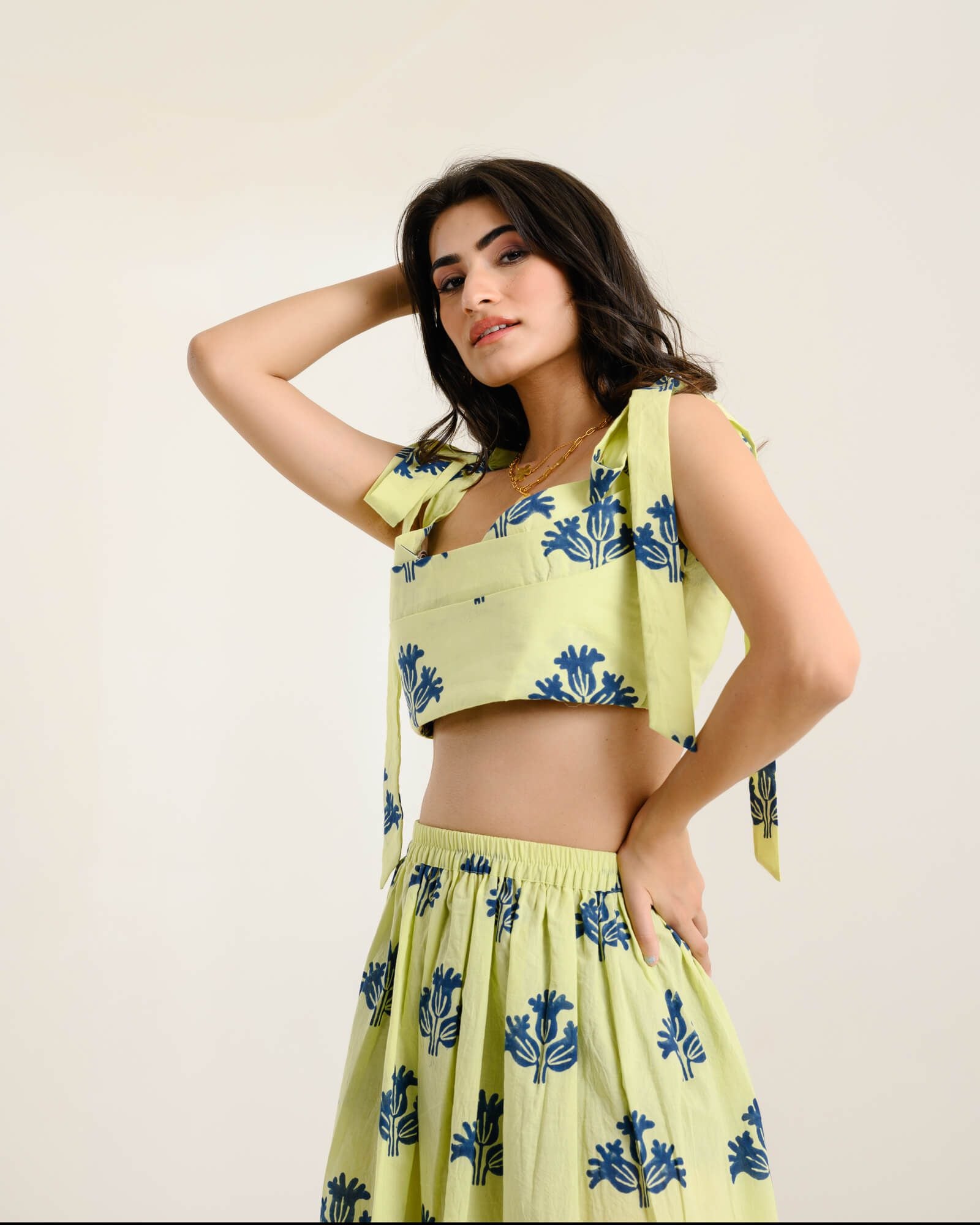 Mint Flora set
