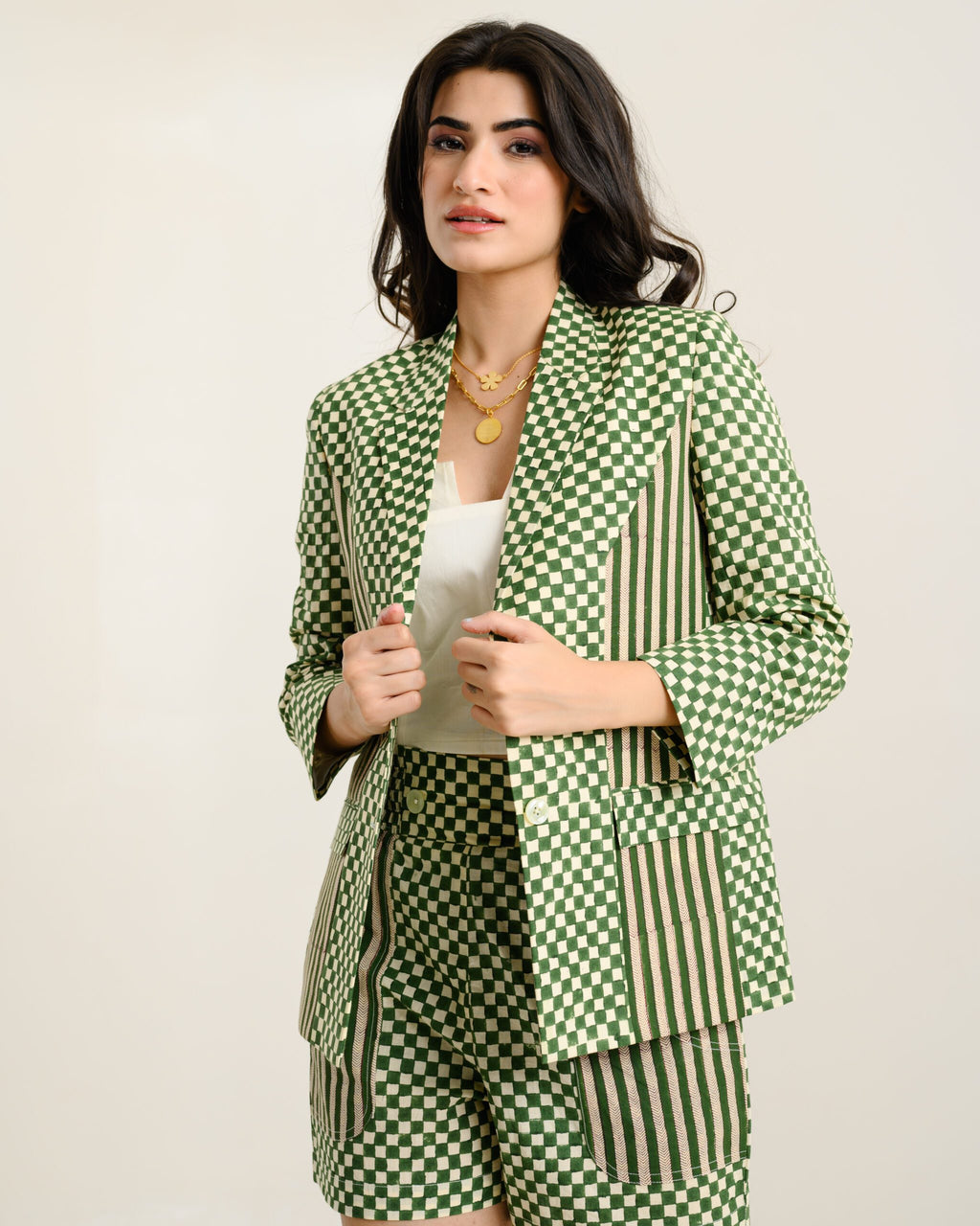 Olive Grid Set