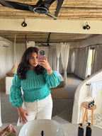 Ocean Bloom Top