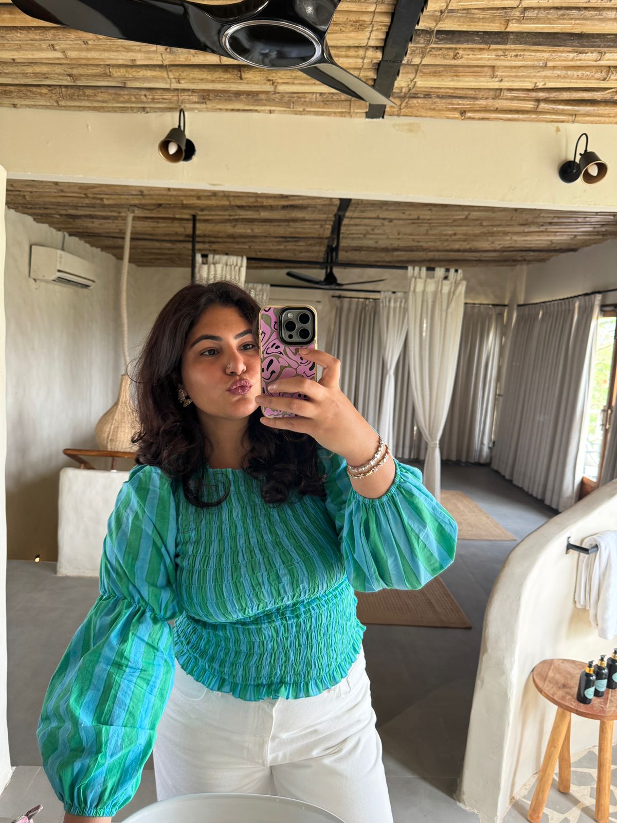 Ocean Bloom Top