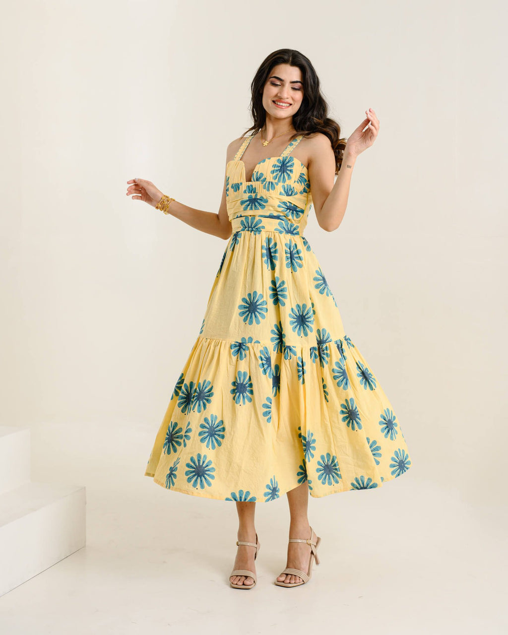 Sunny Blueblossom dress