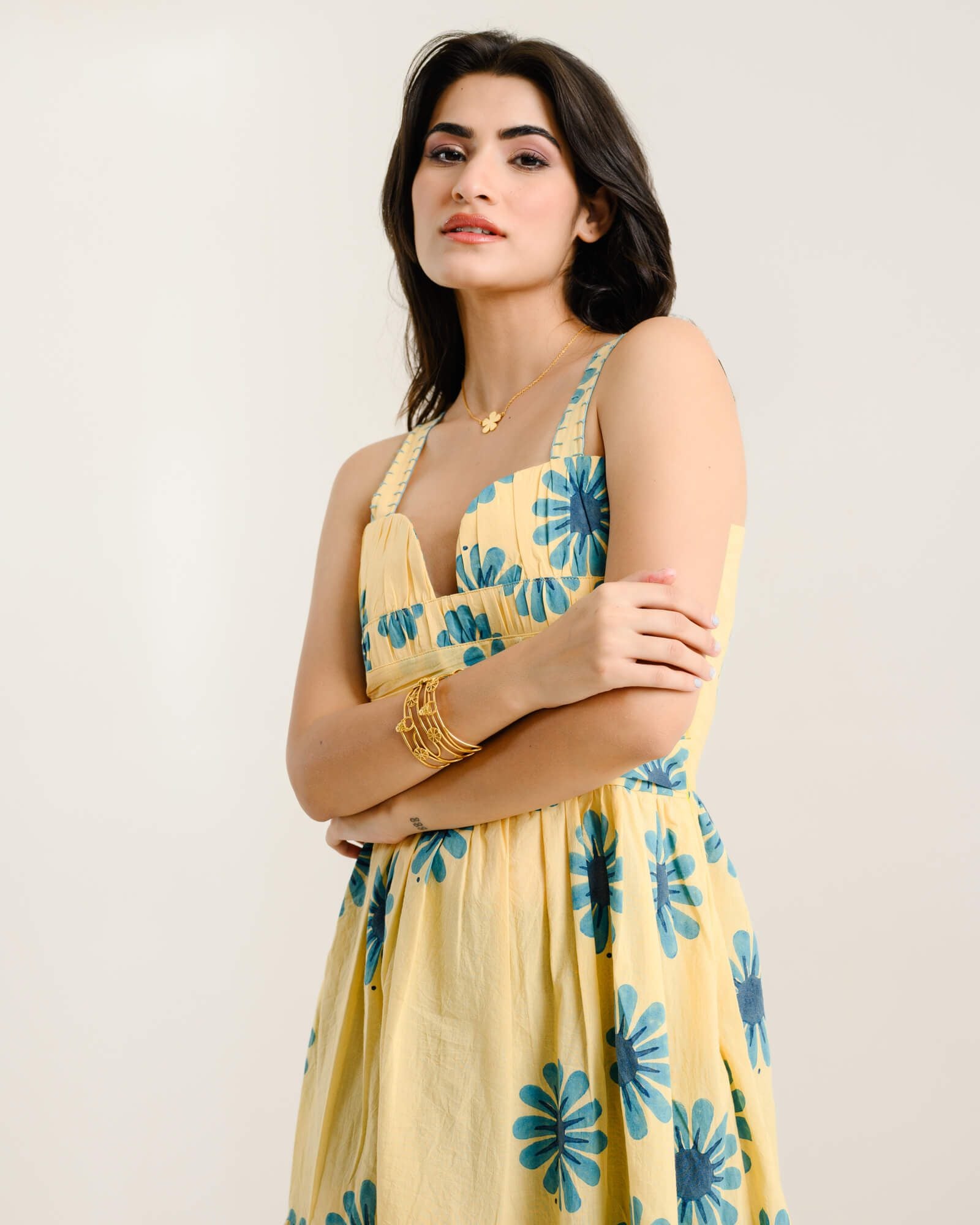 Sunny Blueblossom dress