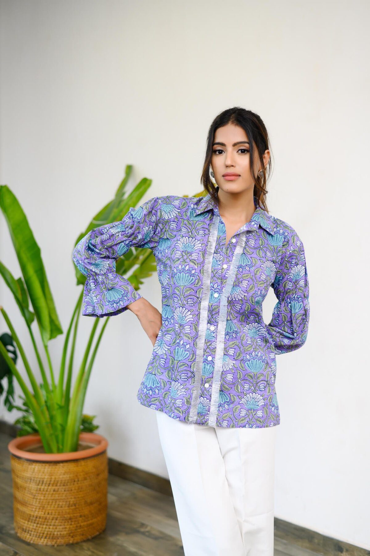 Lavender Shirt