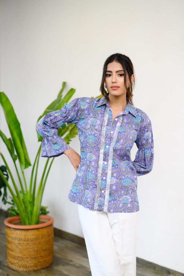 Lavender Shirt