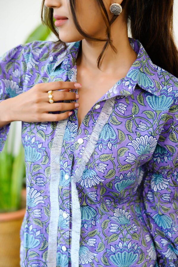 Lavender Shirt