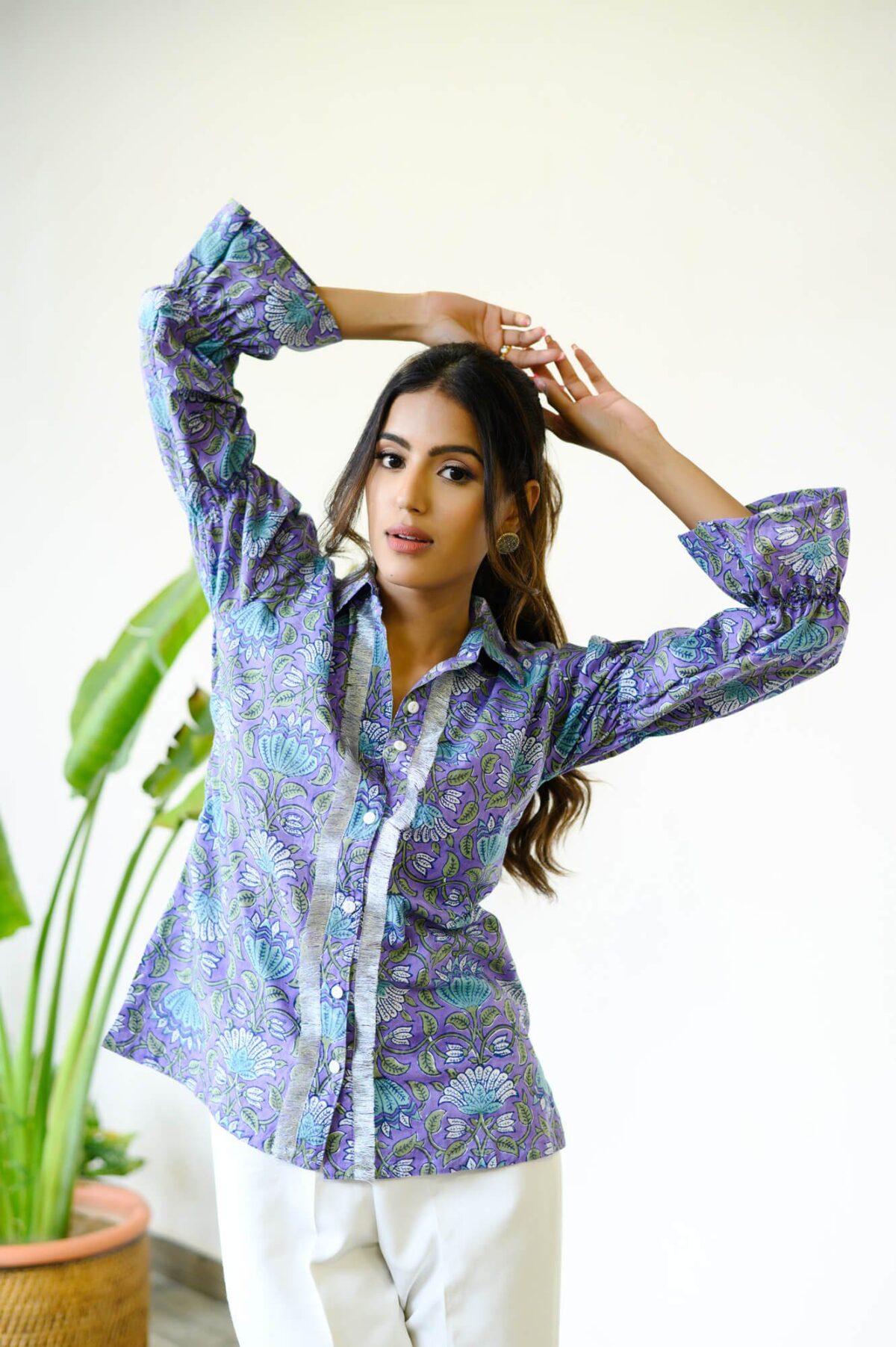 Lavender Shirt
