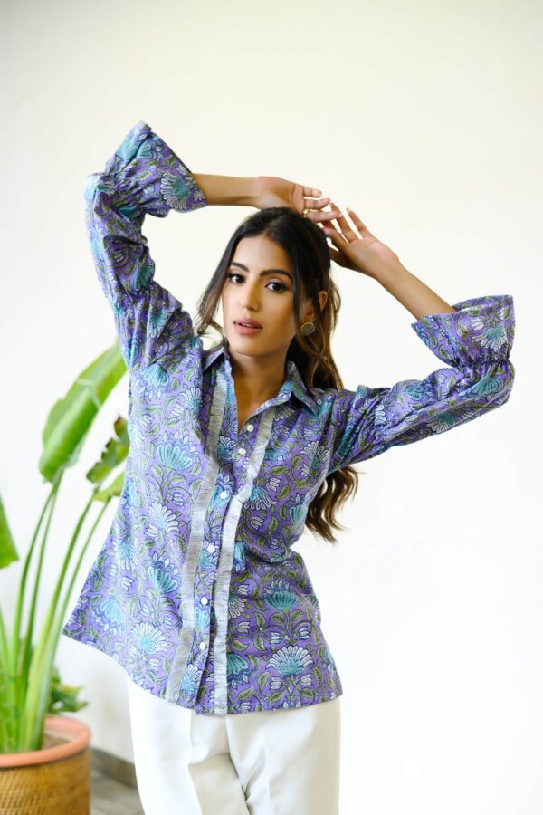 Lavender Shirt