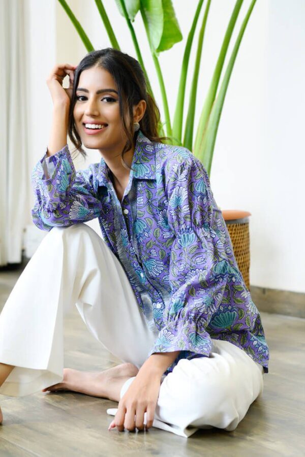 Lavender Shirt