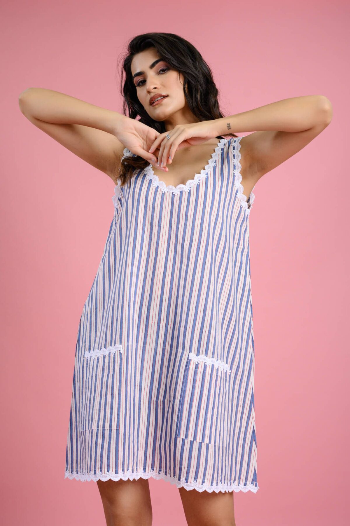 Lined dress