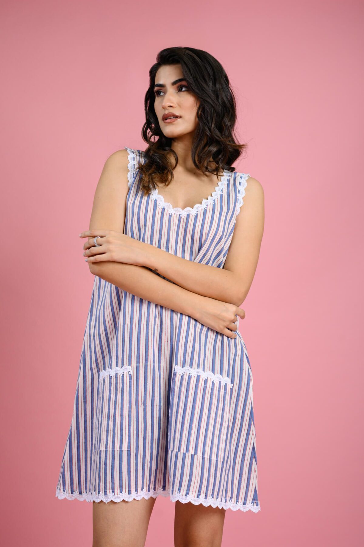 Lined dress