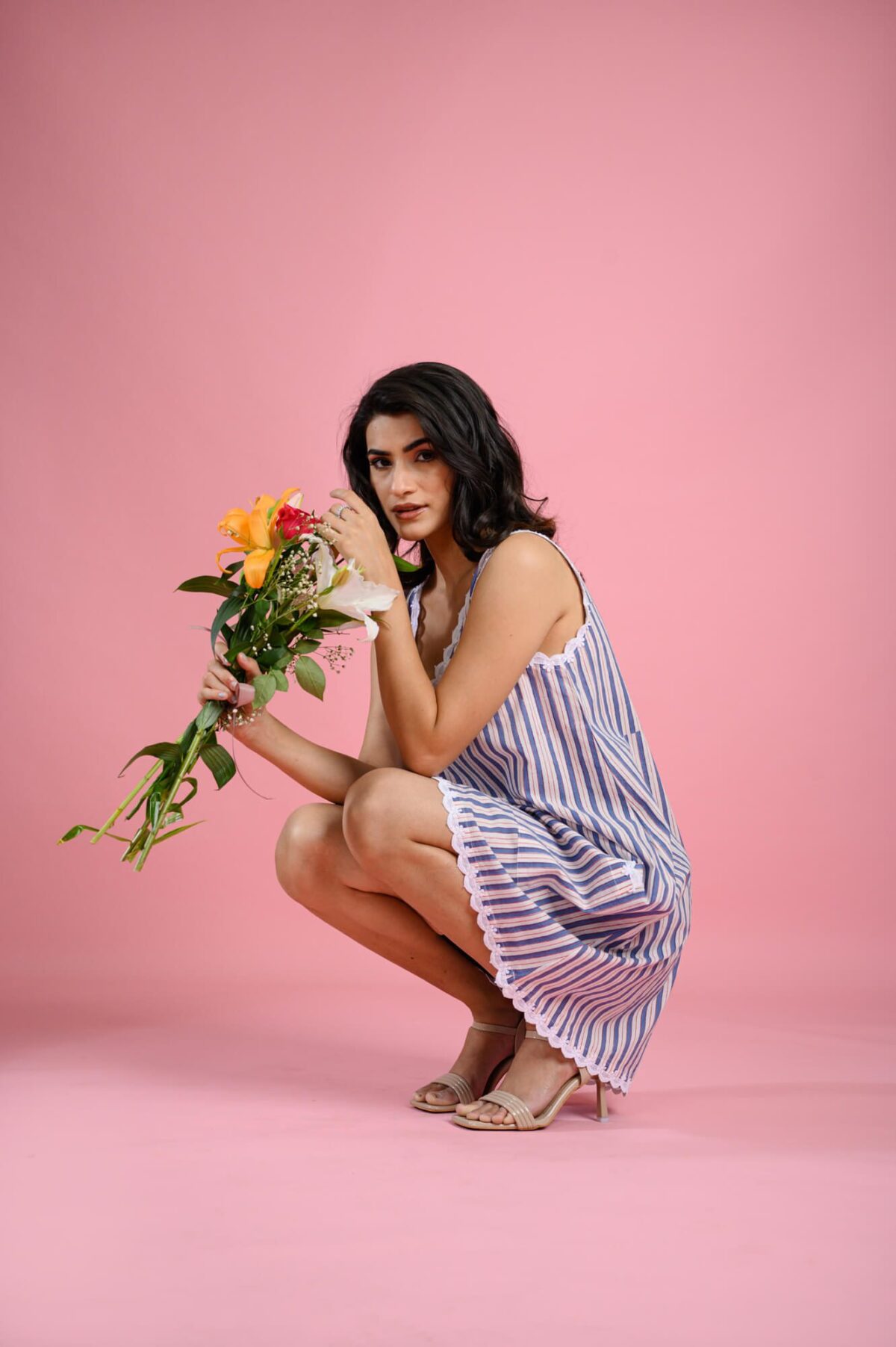 Lined dress