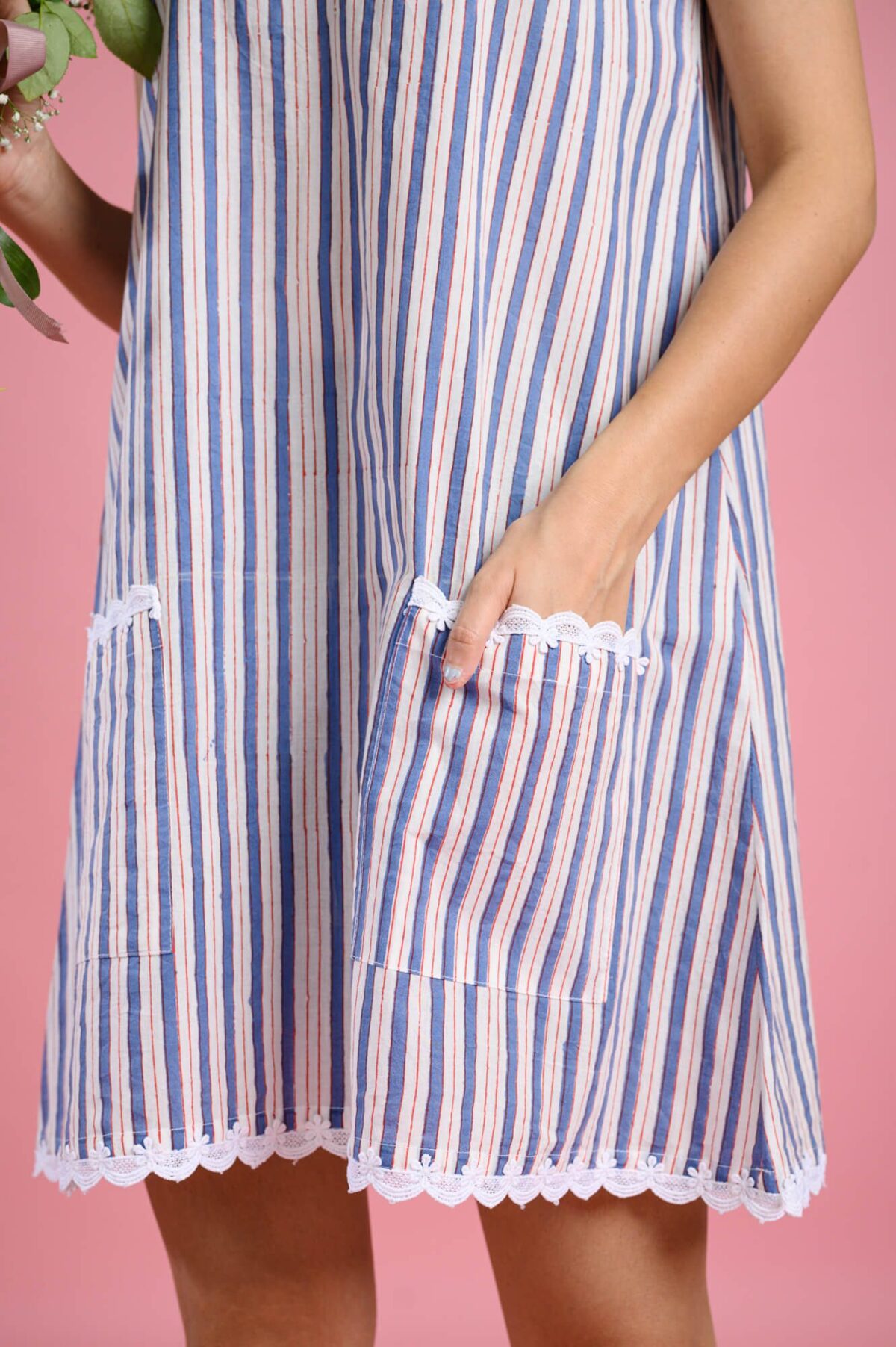 Lined dress