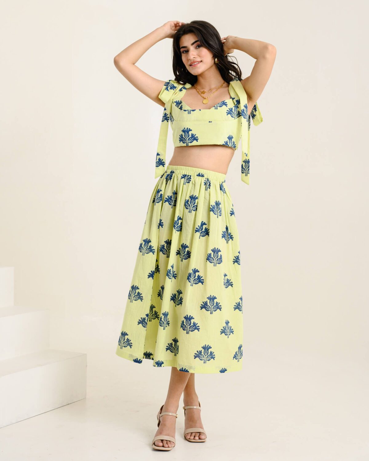 Mint Flora set