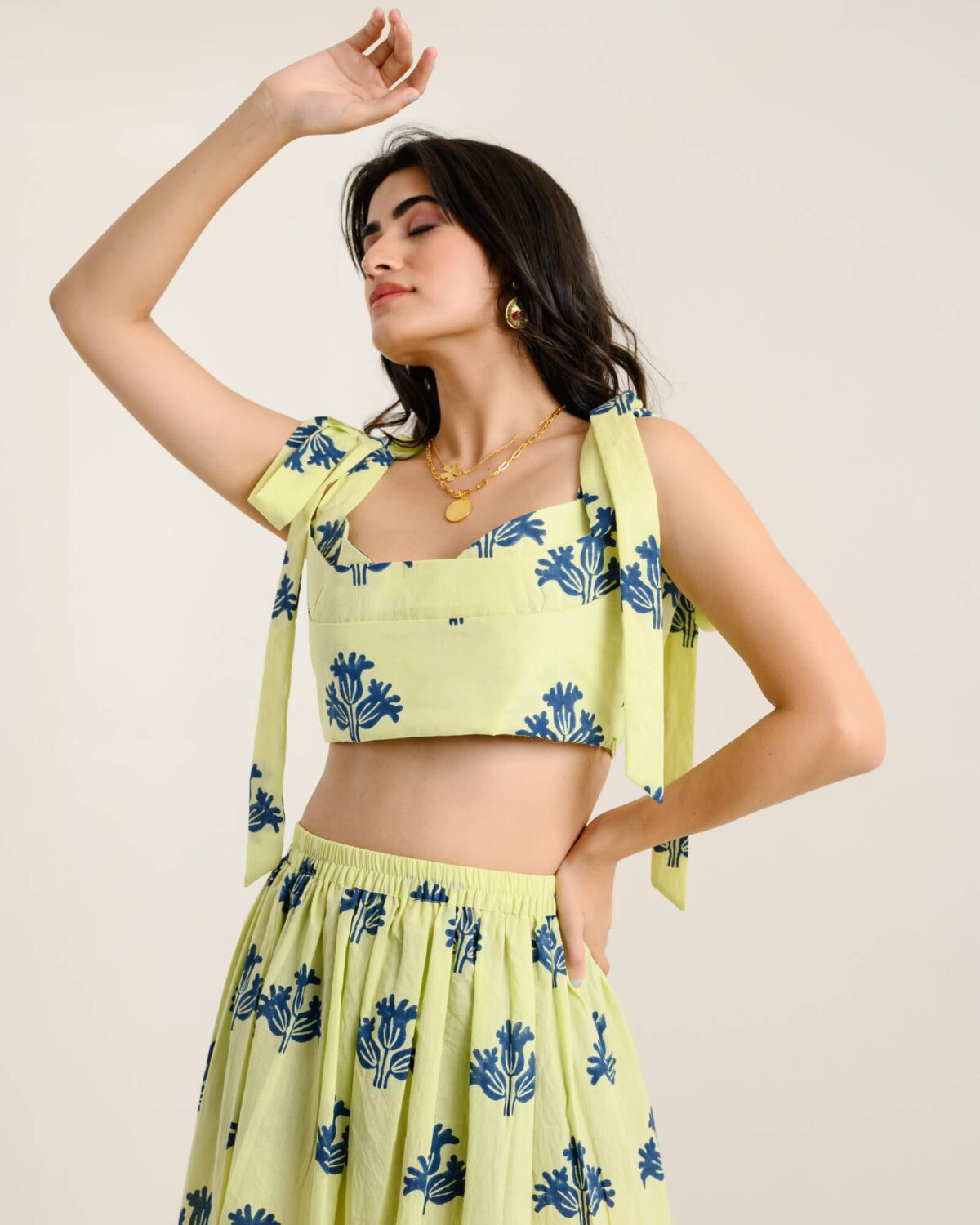 Mint Flora set