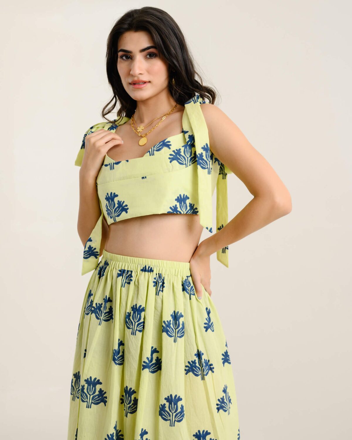 Mint Flora set