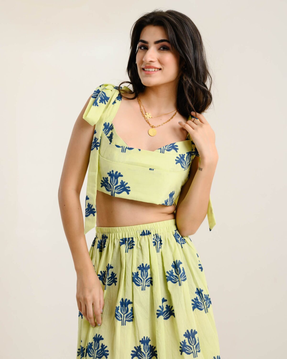 Mint Flora set