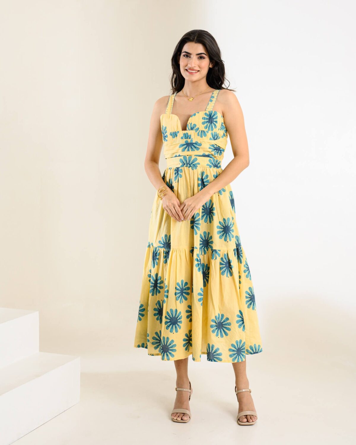 Sunny Blueblossom dress