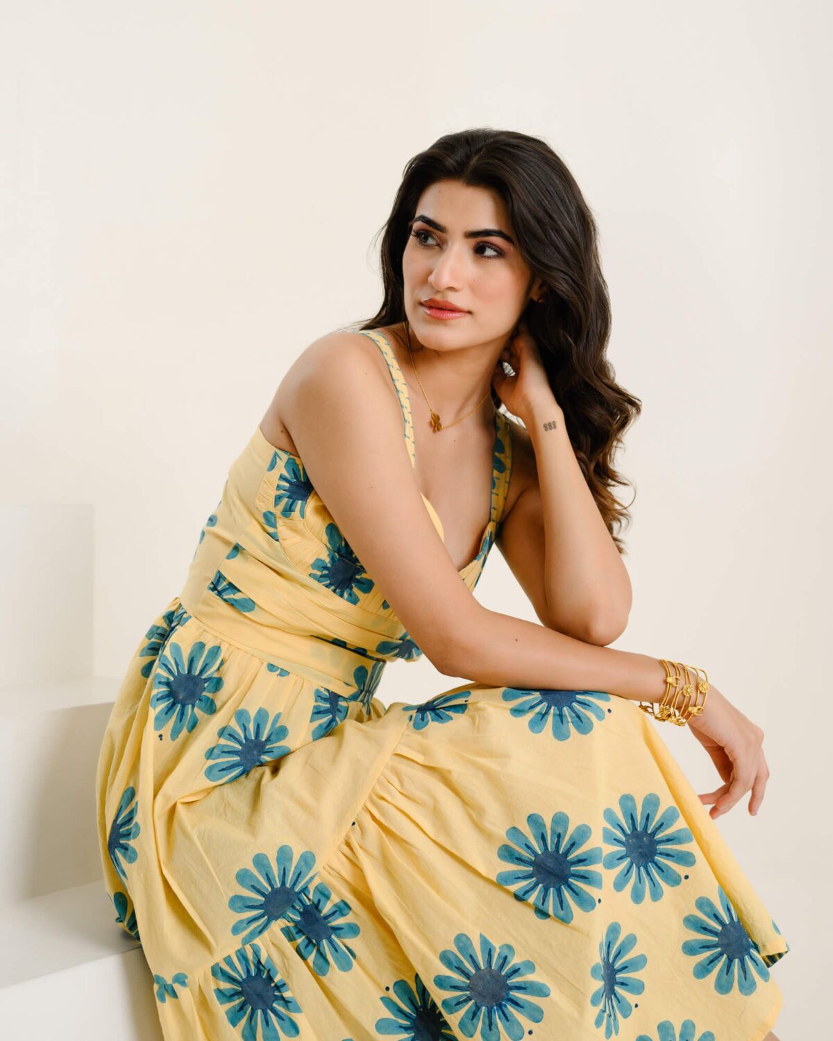 Sunny Blueblossom dress