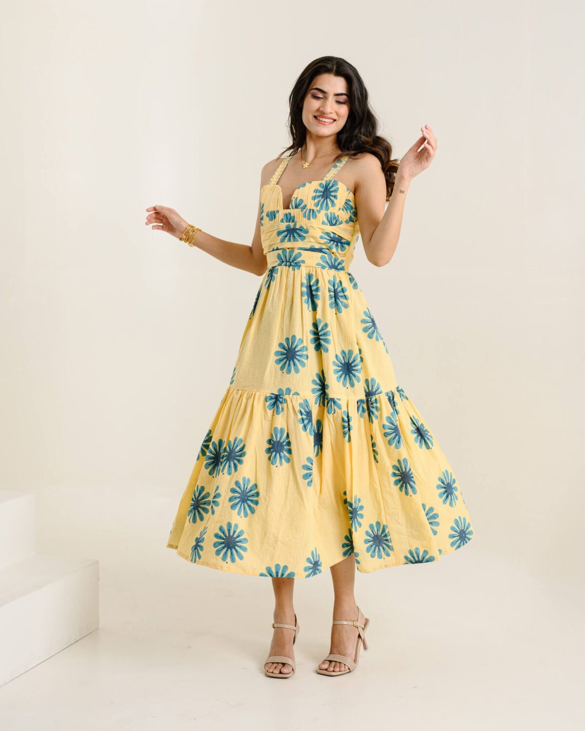 Sunny Blueblossom dress