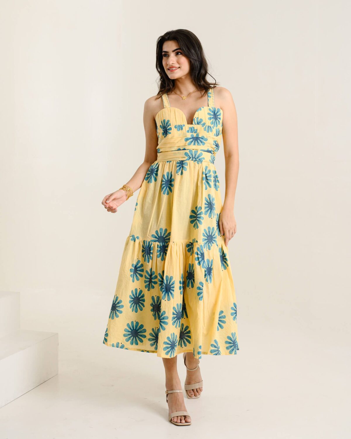 Sunny Blueblossom dress