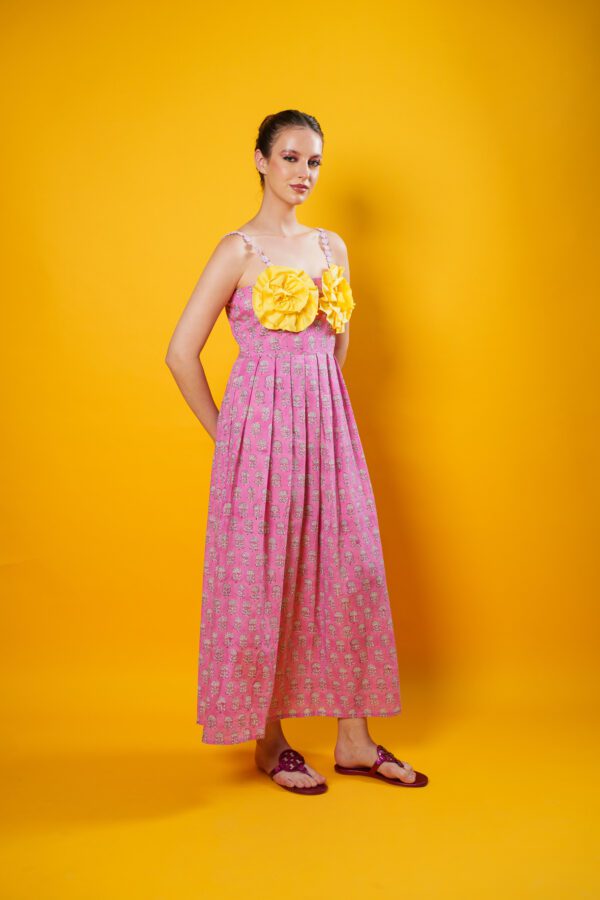 full length mimosa dress