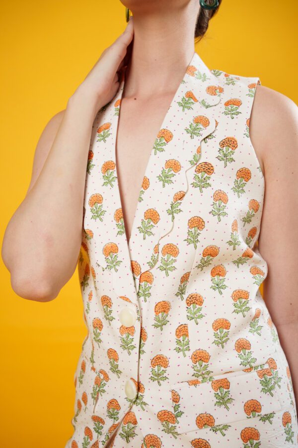 peachy set blazer view