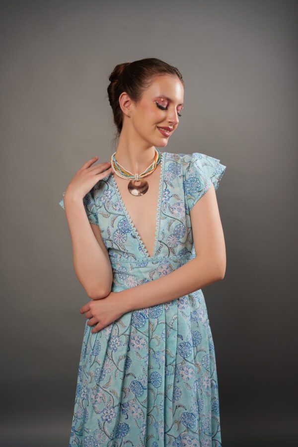 Icy Dress Neck Detail
