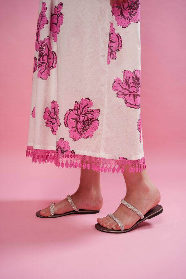 Rosina Dress lace details rightside