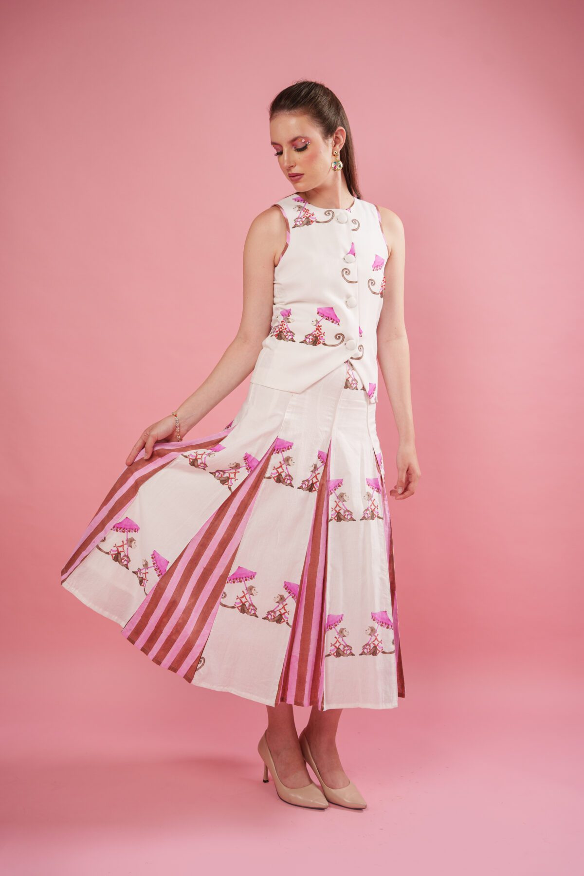 Chimpella set skirt flowing