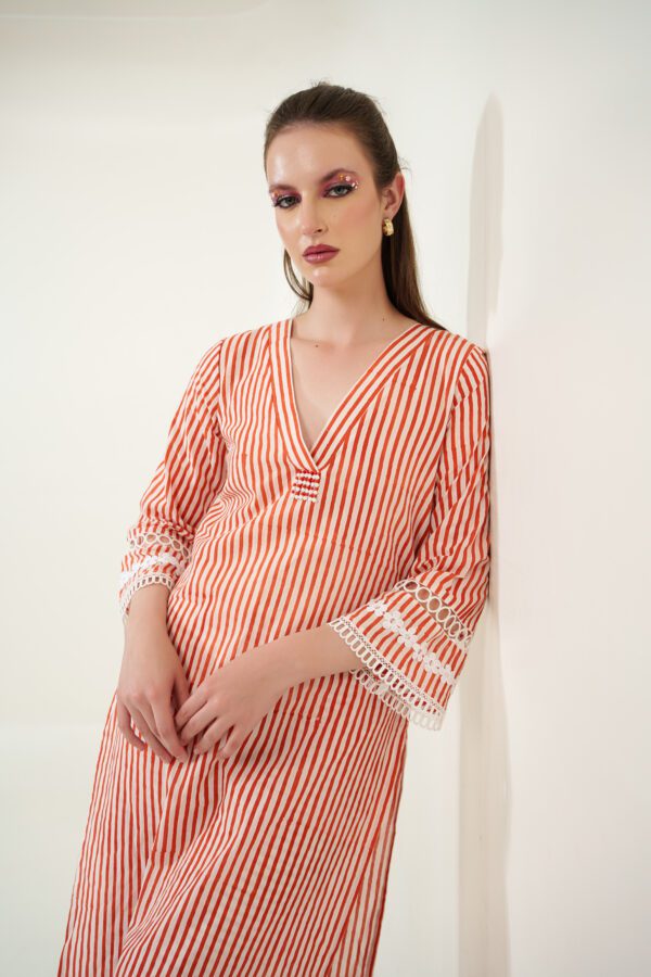 Berry Set Kurta details