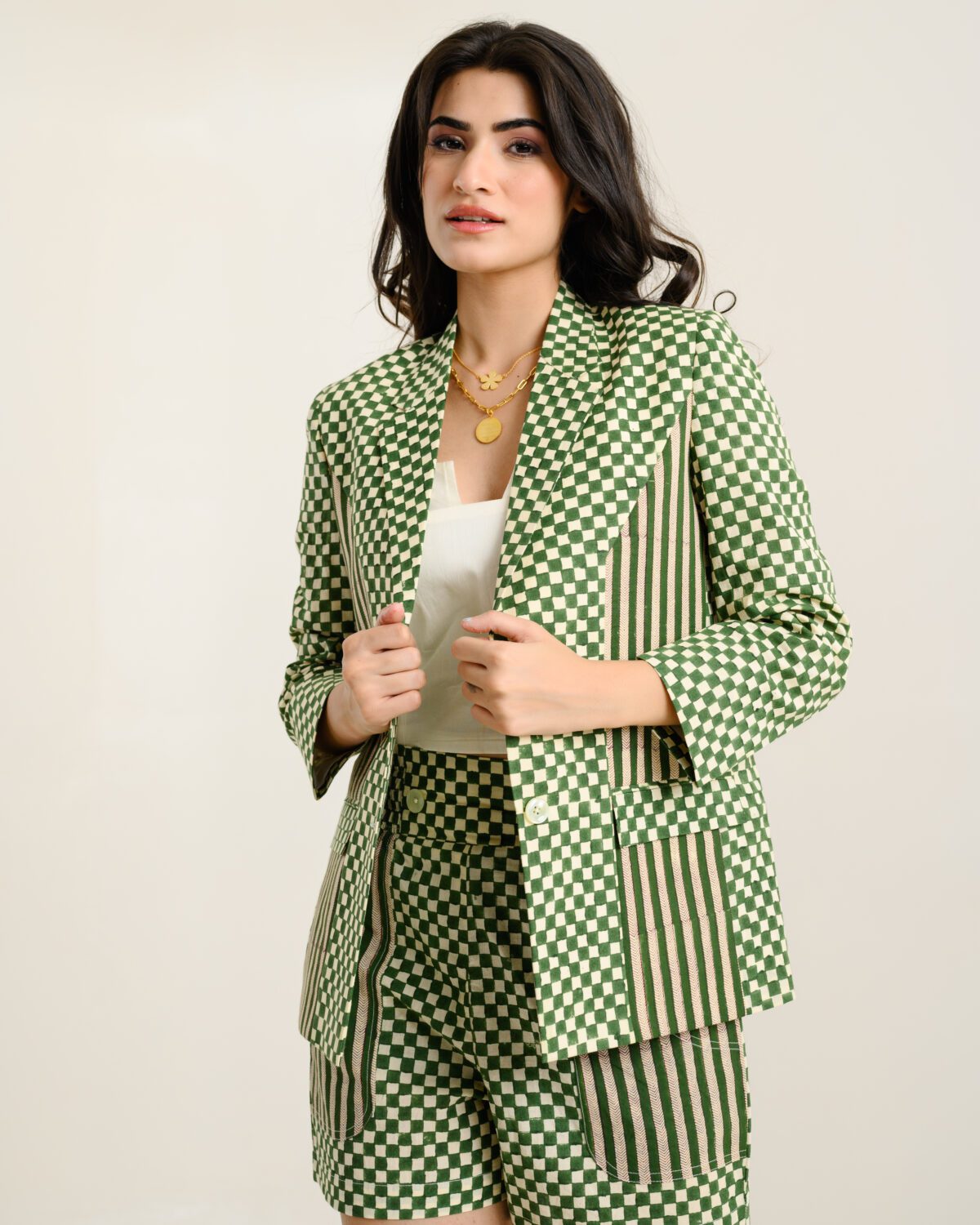 Olive Grid Set