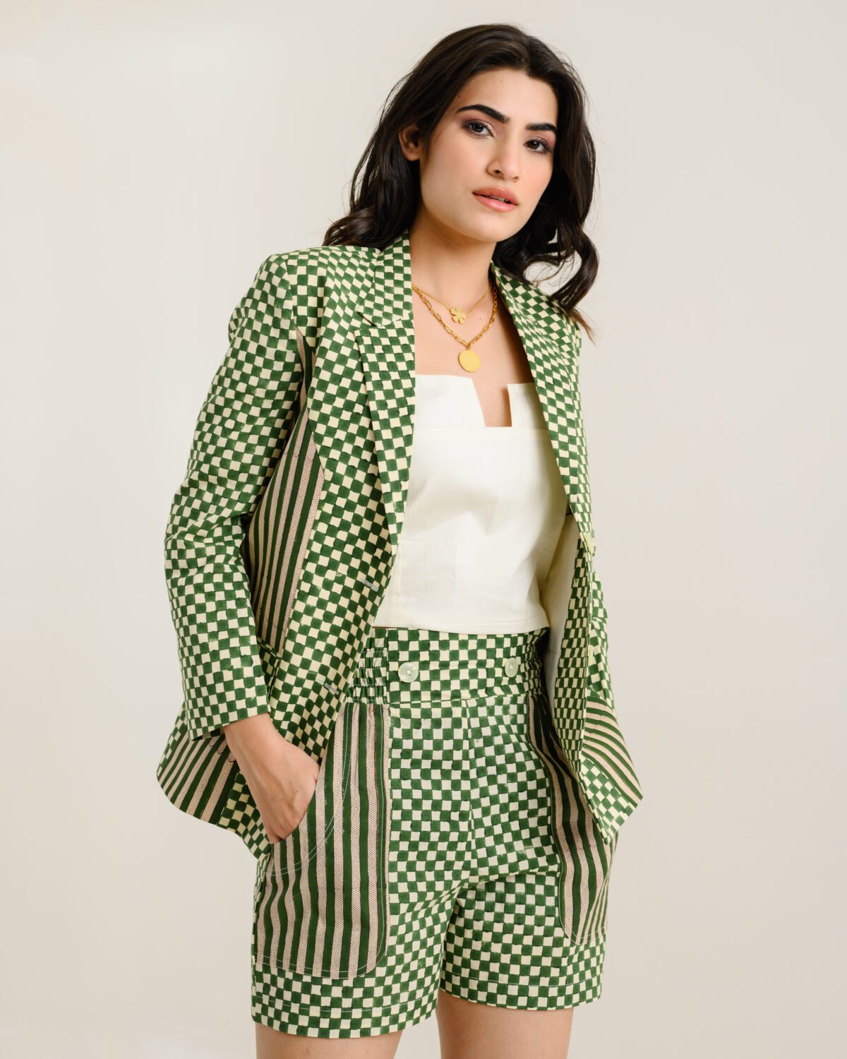 Olive Grid Set