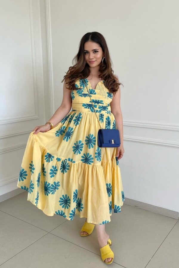Sunny Blueblossom dress