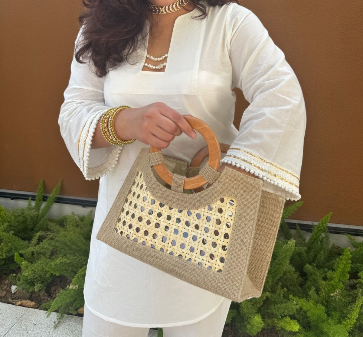 Noor Set Kurta with Bag